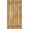 Ekena Millwork Spaced Board-n-Batten Shutters w/Z-Bar, Rough Sawn Western Red Cedar, 23W x 45H, PR RBS06Z23X045RWR - alternate 5